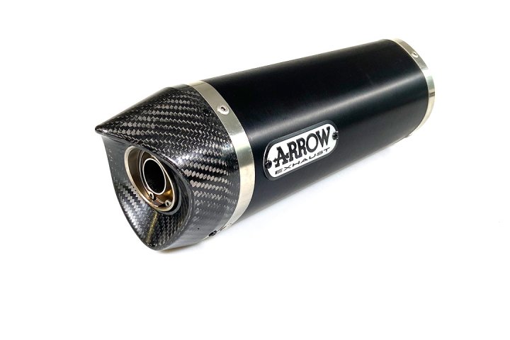 ARROW Auspuff THUNDER für Honda CB125R 2018-, Aluminium (Nur mit ARROW Krümmer)