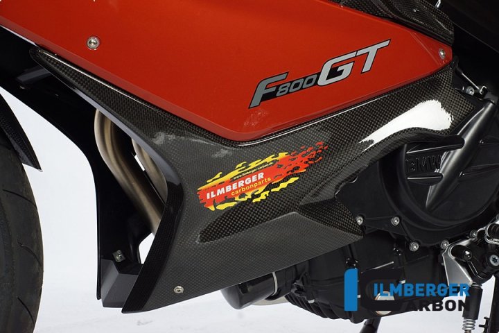 Ilmberger Carbon Verkleidungsunterteil Abdeckung links, Carbon für F800GT E8ST