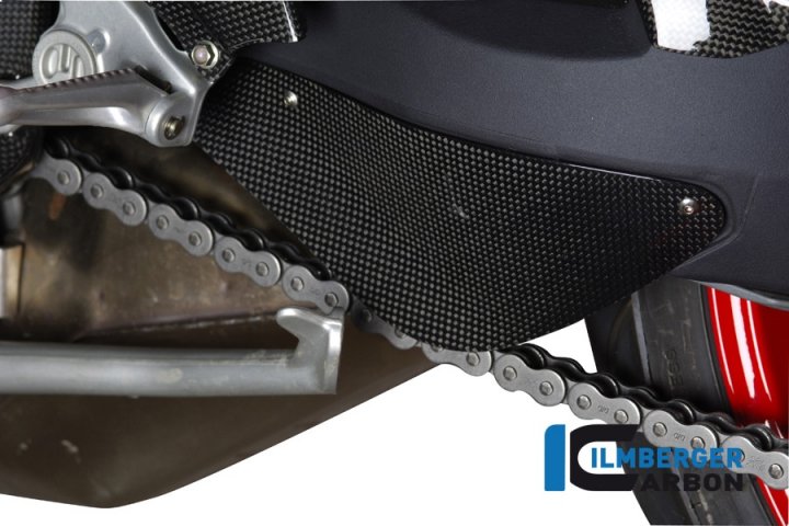Ilmberger Carbon Kettenschutz unten, Carbon für Brutale 910 F4