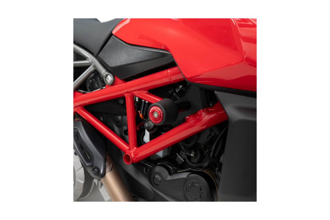 Sturzpad Motorrad Für Ducati Hypermotard 950/796/1100 - Verkleidungsschutz Crashpad Schwarz