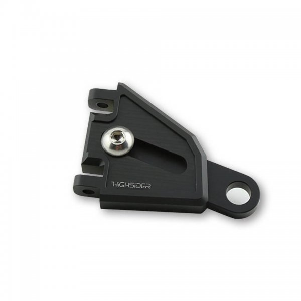 HIGHSIDER CNC Alu Lampenhalter EXTEND, schwarz, längenverstellbar für