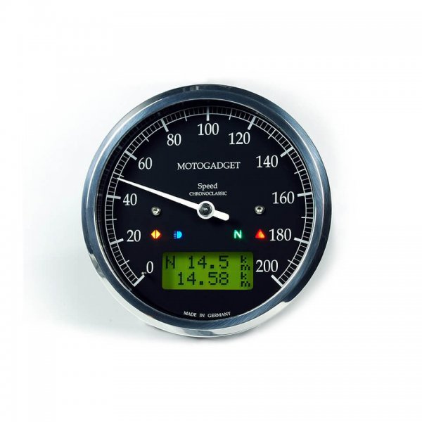 motogadget Tachometer Chronoclassic speedo, analog für