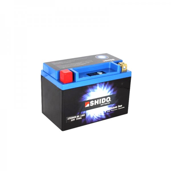 SHIDO Lithium-Batterie LTX20CH-BS-Li XL1000V Varadero SD02 VN1500 VNT50A Sport 1200 LP VZ1500 Intrud