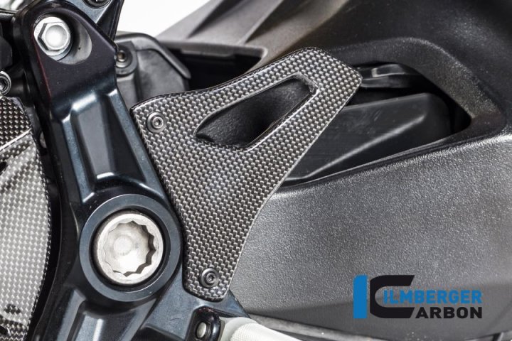 Ilmberger Carbon Fersenschutz links glanz für Monster 1200R MA