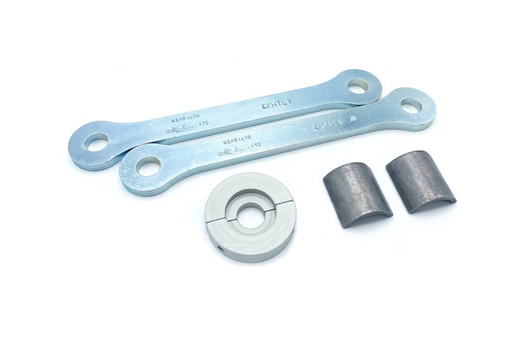 alpha Technik Tieferlegungssatz 28mm für Suzuki SV650; Typ WVBY; Modelljahr 2007-