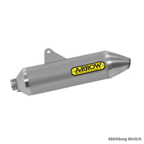ARROW Auspuff THUNDER für Honda CRF250 / CRF300 2017-, Titan (Nur mit ARROW Zwischenrohr)