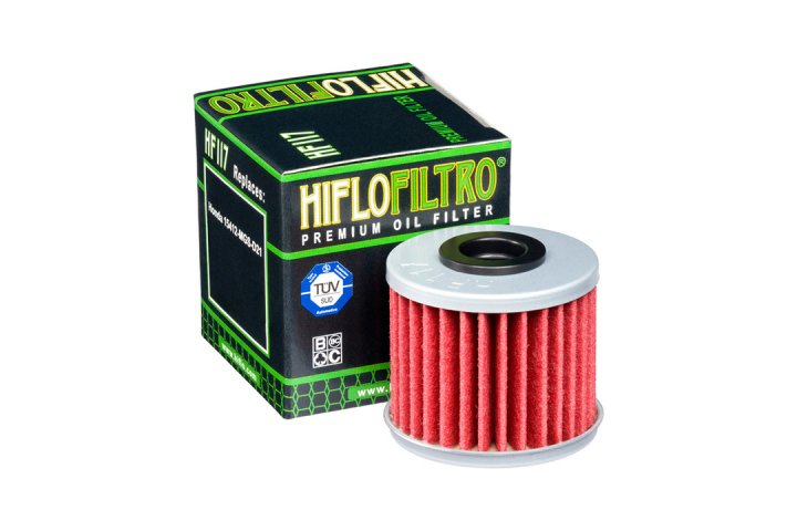 HIFLO Filter Ölfilter HF117, Antrieb HONDA CRF1000L Africa Twin SD06