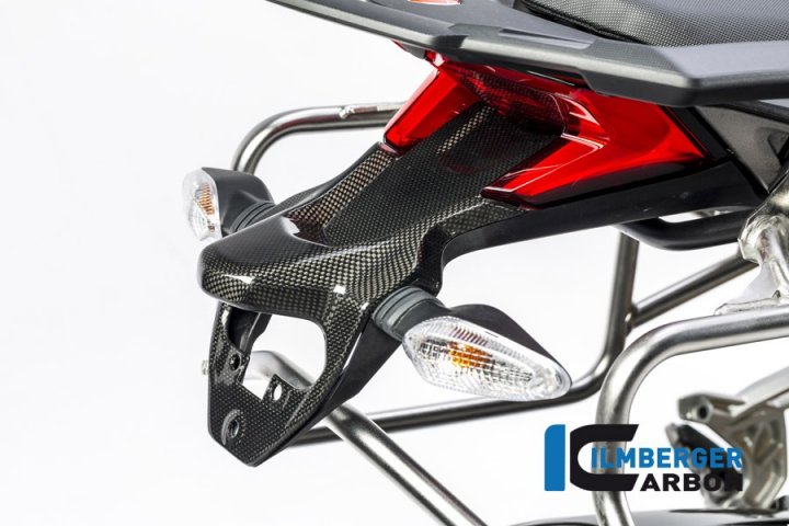 Ilmberger Carbon Kennzeichenträger glanz für Multistrada 1200 AA