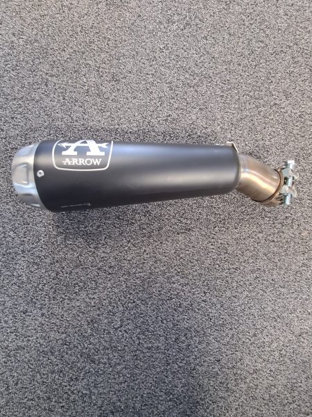 ARROW Auspuff DARK PRO-RACE für Honda CB1100 2017-, Edelstahl schwarz