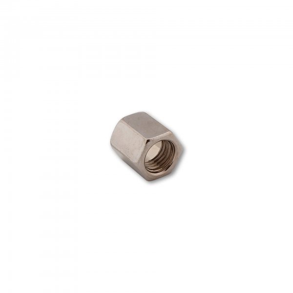- Kein Hersteller - Spiegelmutter 14 mm, verchromt, M10 x 1.25 RH für