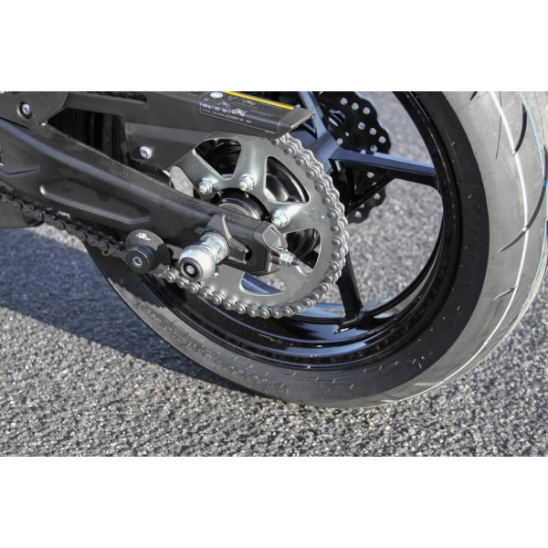 LSL Achs Balls Classic, für Kawasaki Z650, silber, Hinterachse