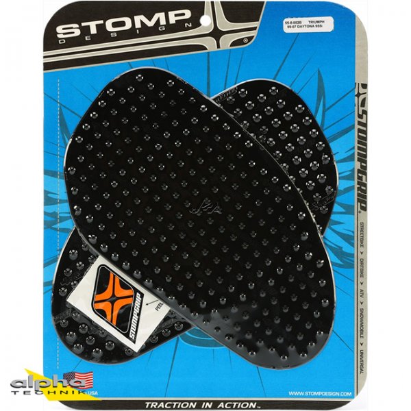 Stompgrip schwarz, Triumph Daytona 650, 2005-06 Daytona 650 865LX