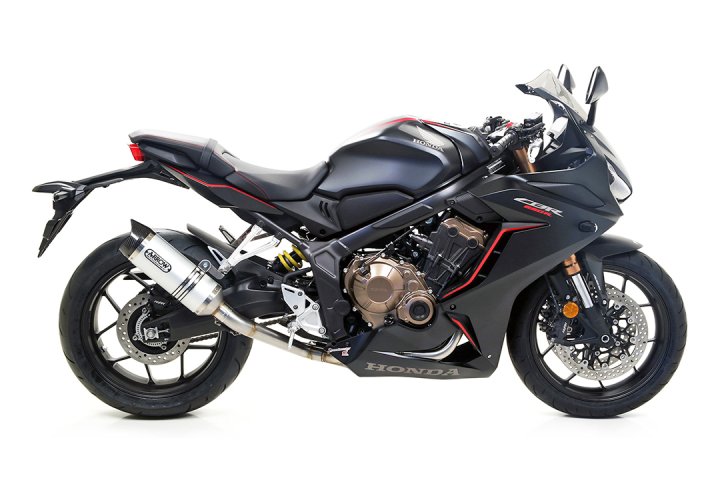 ARROW Auspuff THUNDER für Honda CB650R / CBR650R 2019-, Aluminium