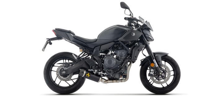 ARROW Racinganlage THUNDER Titanhülle für Yamaha MT07, Typ RM48, RM49, RM50, RM51, RM53, RM54, 2025-