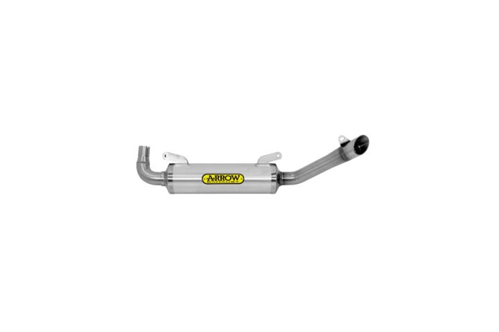 ARROW Auspuff THUNDER für Aprilia RS4 125 2011-2016, Aluminium