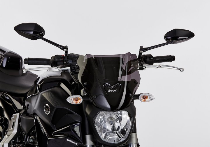ERMAX Naked-Bike-Scheibe fÃ¼r MT-07 RM04 für MT-07 RM04