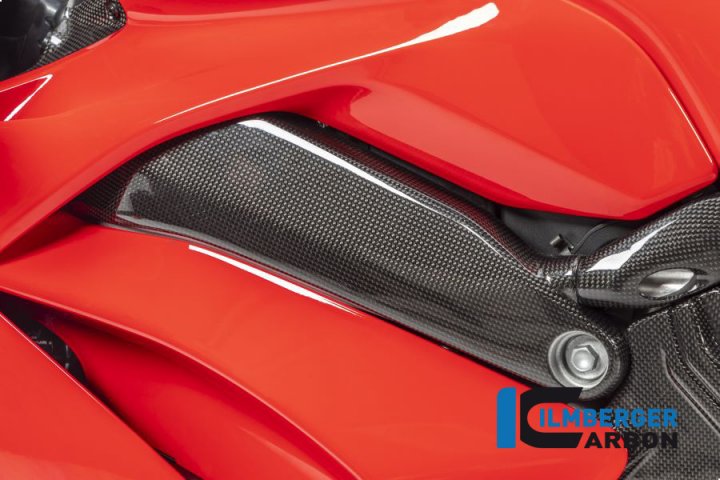 Ilmberger Carbon Rahmenabdeckung links glanz für Ducati Panigale V4 / V4S ab 2018