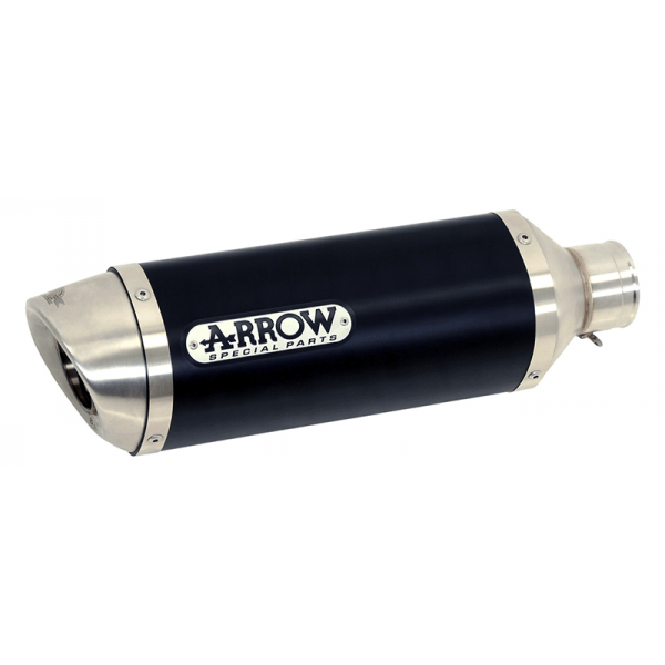 ARROW Auspuff DARK THUNDER für Honda CB650R / CBR650R 2019-, Aluminium schwarz