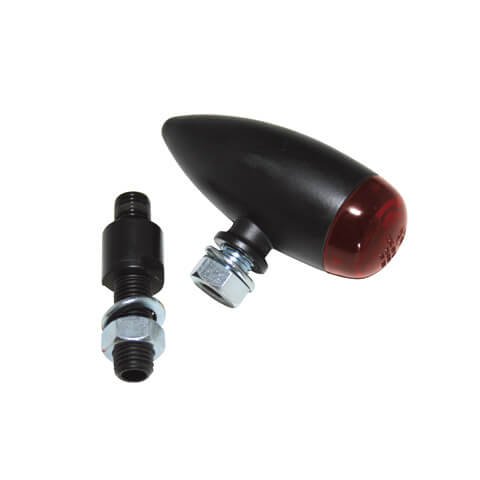 HIGHSIDER LED-Rücklicht MICRO-BULLET, schwarz, rot für