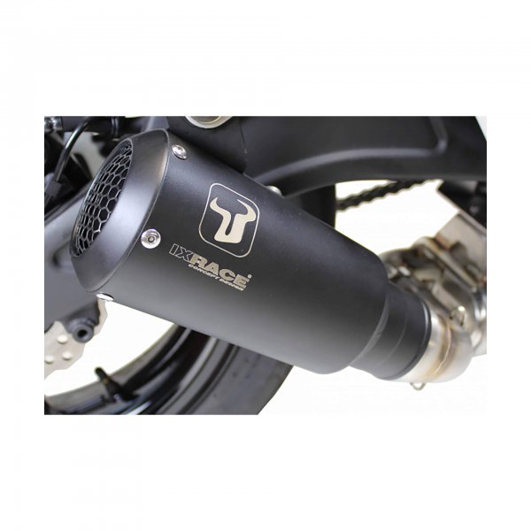 IXRACE MK2 Edelstahl-Endtopf für Kawasaki Z 900 2020- (ZR900F) für Z 900 - 92.2 KW