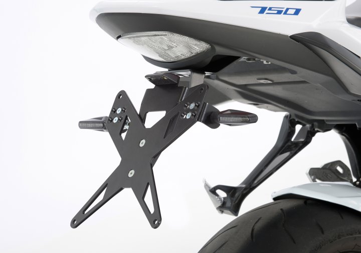 PROTECH Kennzeichenhalterset inkl. Reflektor und Kennzeichenbeleuchtung fÃ¼r GSR 750 C5 für GSR 7