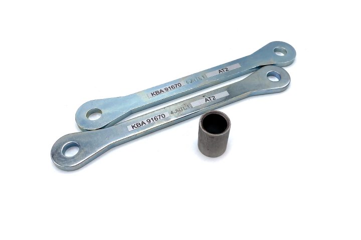 alpha Technik Tieferlegungssatz 30mm für Suzuki GSXR1000; Typ WVBZ; Modelljahr 2003-