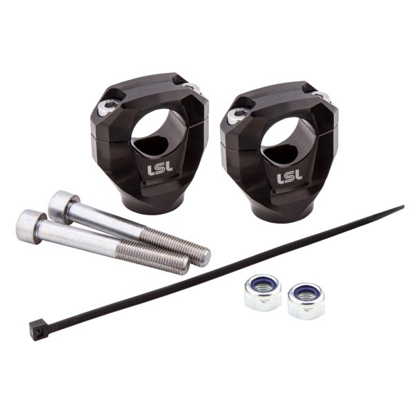 LSL GONIA Klemmbock-Kit 28,6 mm für BMW S1000R, Typ 2R99, 2R99r, 2021- , schwarz