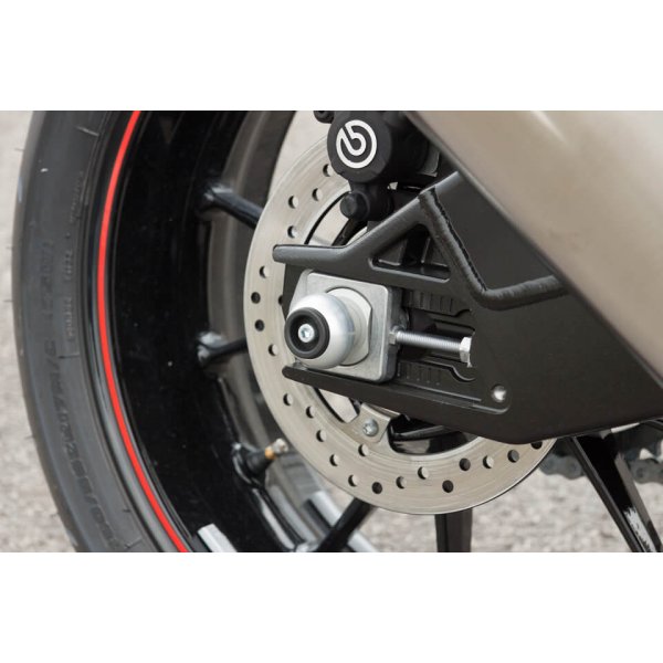 LSL LSL Achs Ball für diverse BMW/Honda/Yamaha, blau, hinten