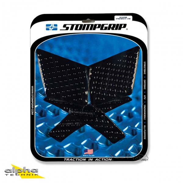 Stompgrip schwarz, Kawasaki Versys 650, 2015-19 Versys 650 LE650E