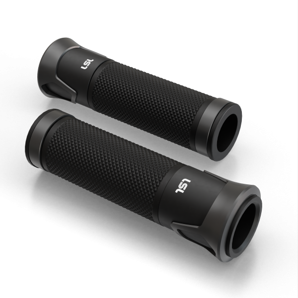 LSL NOVA-RS Lenkergriffgummi, 7/8 Zoll (22,2 mm), 132 mm, titan für Thruxton 1200 RS - 77 KW