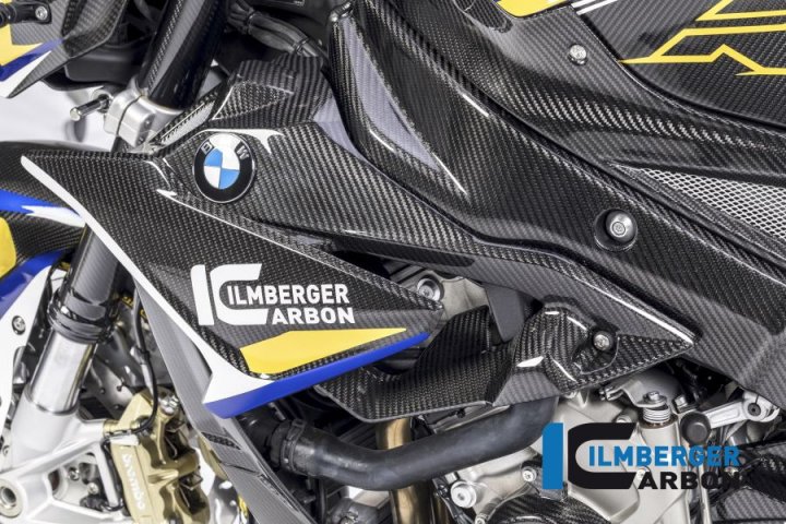 Ilmberger Carbon Wasserkühlerverkleidung / Plakettenträger links für S1000R 2R10