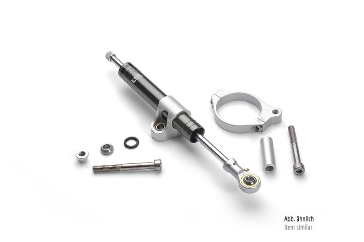 LSL Lenkungsdämpfer Kit ohne Straßenzulassung für Harley Davidson FXST/C, -2000, titan