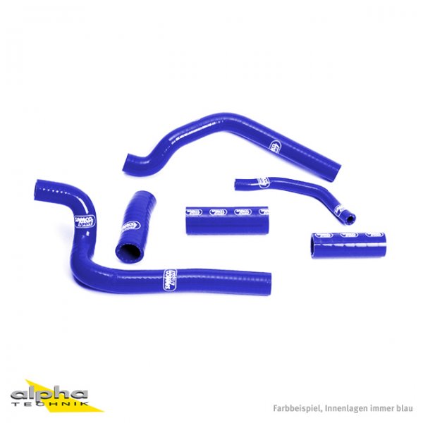 SAMCO Siliconschlauch Kit blau f. Honda CR500R, 1989-´01 für CR500R PE02