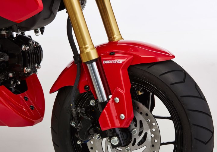 BODYSTYLE VorderradkotflÃ¼gel fÃ¼r MSX125 JC61 für MSX125 JC61