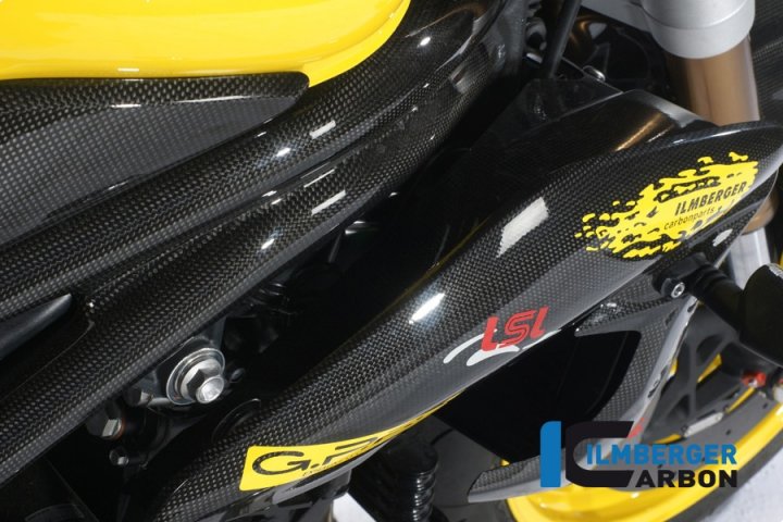 Ilmberger Carbon Seitendeckel überm Kühler rechts, Carbon für Speed Triple 1050i 515NJ
