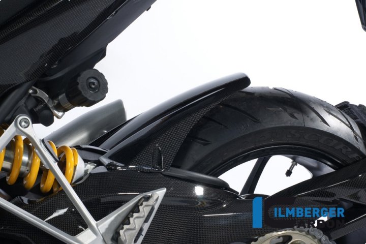 Ilmberger Carbon Kotflügel hinten, Carbon für Multistrada 1200 A2