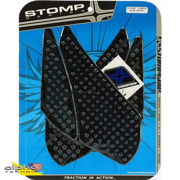 Stompgrip schwarz, Yamaha YZF-R1, 2007-08 YZF-R1 RN19