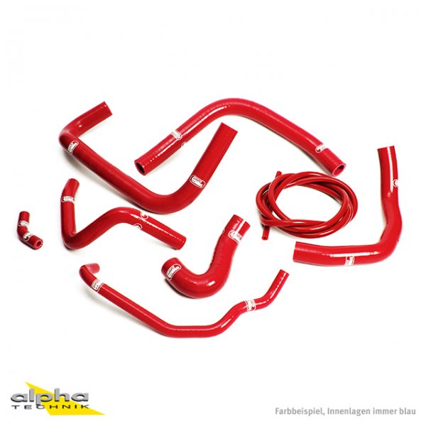 SAMCO Siliconschlauch Kit rot für Honda CBR900RR, SC33 für CBR900RR Fireblade SC33