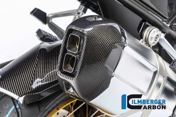 Auspuffhitzeschutz hinten Carbon für BMW R 1250 GS ab 2019