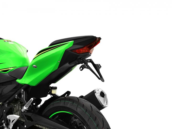 ZIEGER Kennzeichenhalter Kawasaki Ninja 400 für Ninja 400 (EX400)