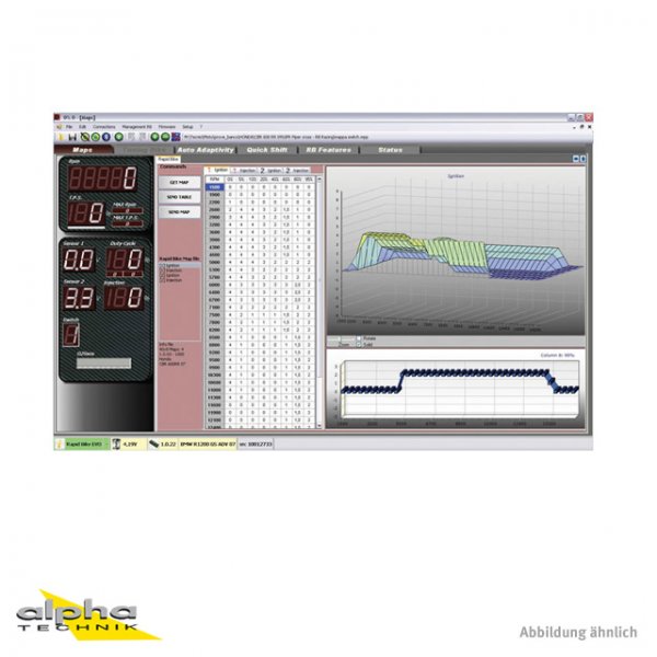 Rapid Bike Kit Software Master Lite und USB Ténéré 700 DM07