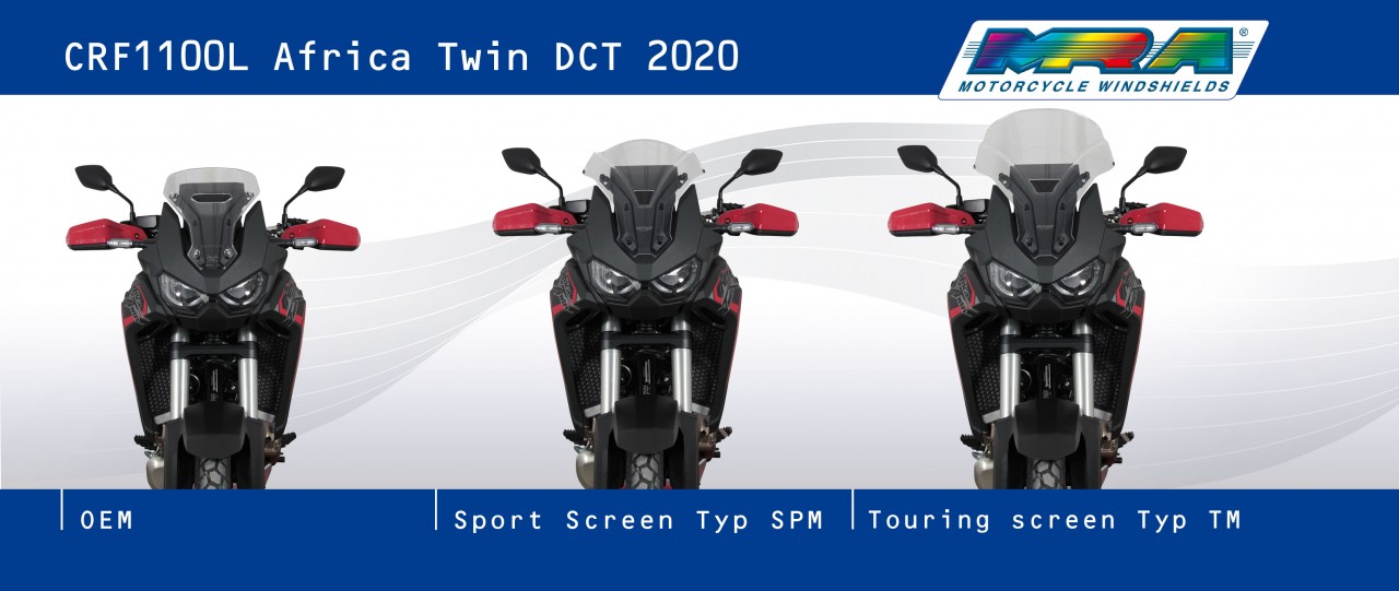 MRA Sportscheibe SPM rauchgrau CRF1100L AFRICA TWIN / DCT - Bild 5 von 12