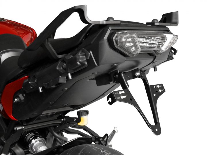 ZIEGER Kennzeichenhalter Yamaha MT-07 Tracer BJ 2016-20 für MT-07 Tracer