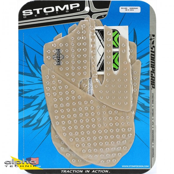 Stompgrip klar, Kawasaki ZZR1400, 2006-11 ZZR1400 ZXT40C