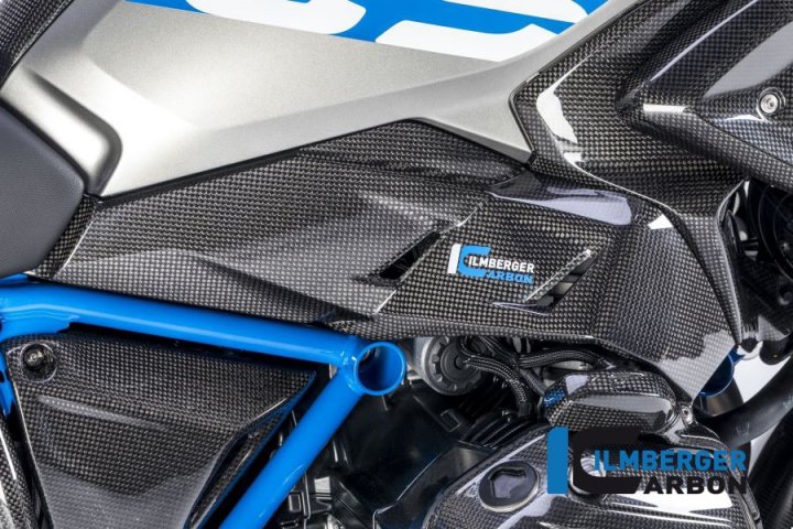 Ilmberger Carbon Tankabdeckung unten rechts für R1200GS 1G12