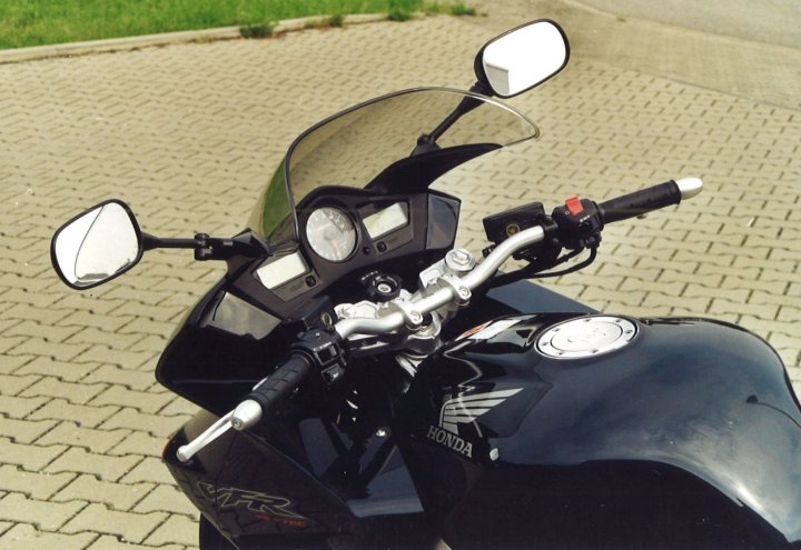 LSL Superbike-Kit mit Teilegutachten für Honda VFR800F, Typ RC46, 2002-, silber, (Typ S) , Standro
