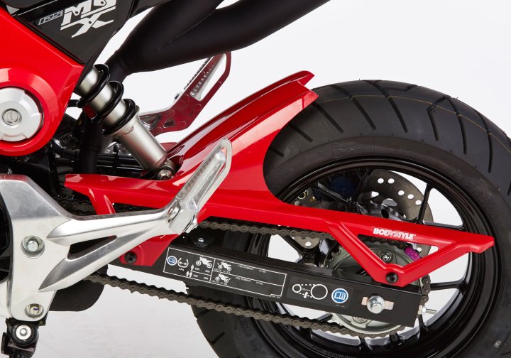 BODYSTYLE Hinterradabdeckung fÃ¼r MSX125 JC61 für MSX125 JC61