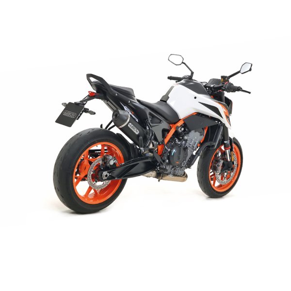 ARROW Auspuff RACE TECH Aluminium schwarz für KTM 790 Duke 2018- / 890 Duke R 2020-