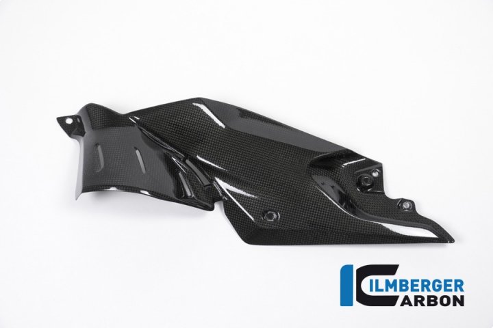 Ilmberger Carbon Seitendeckel unterm Tank links, Carbon für R1200R 1R12