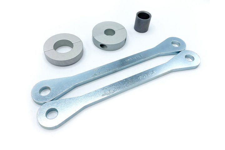 alpha Technik Tieferlegungssatz 30mm für Suzuki GSXR750; Typ WVB3; Modelljahr 2004-